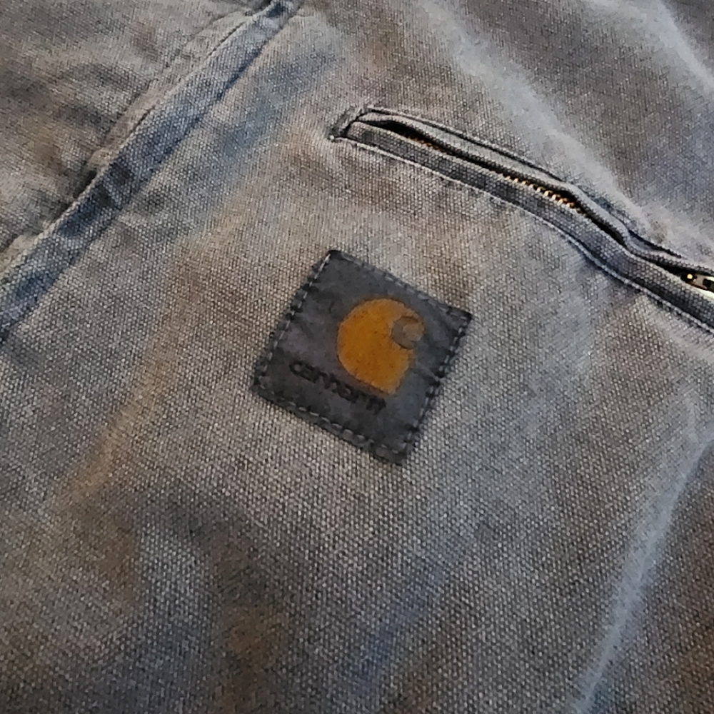 Carhartt Blue Workwear Jacket - Picture 10 of 11